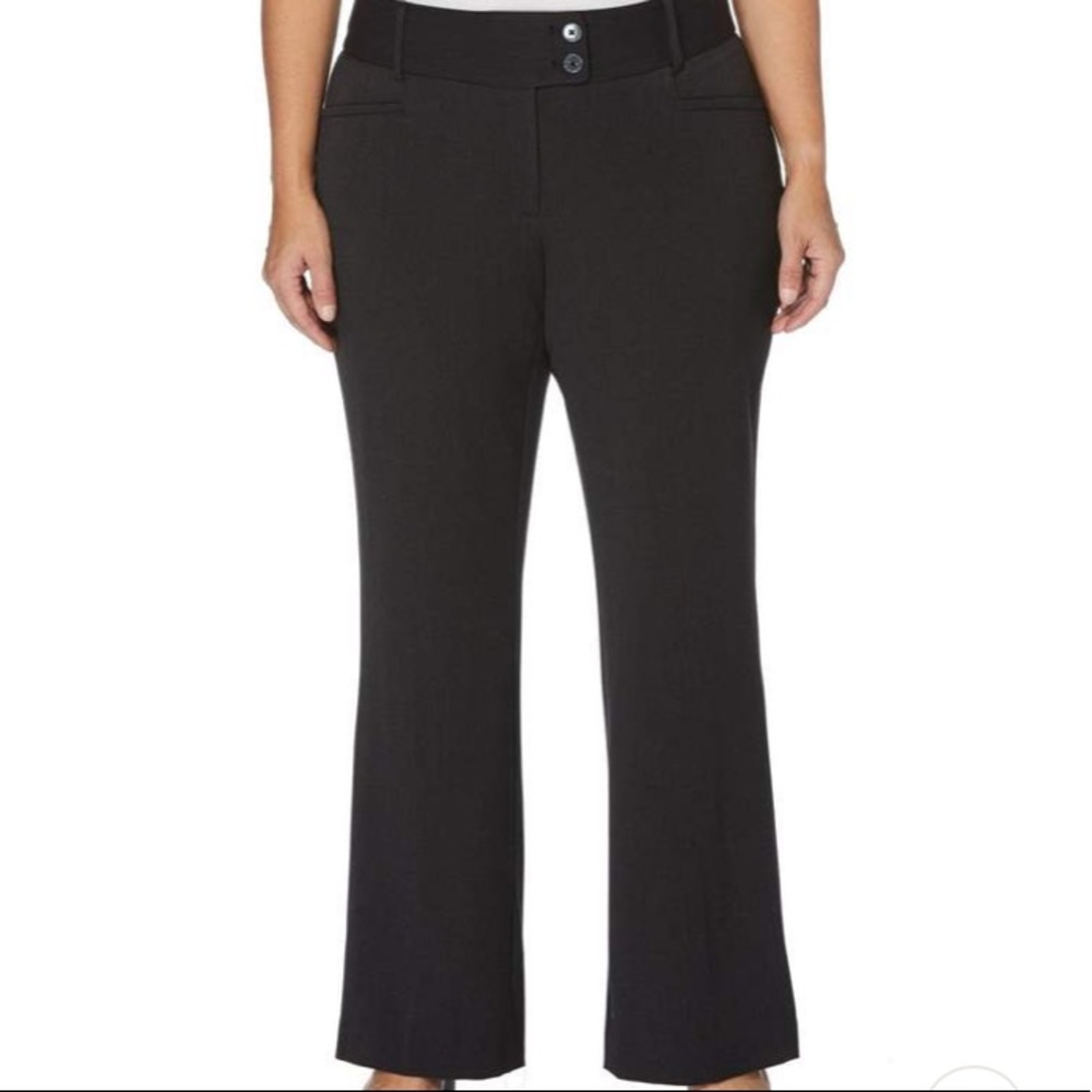 Rafaella Curvy Fit Slacks 22 -Navy